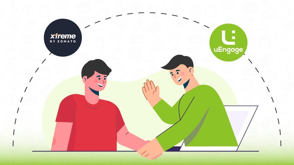 uEngage Integrates Zomato Xtreme for Hyperlocal Delivery Management and Order Tracking