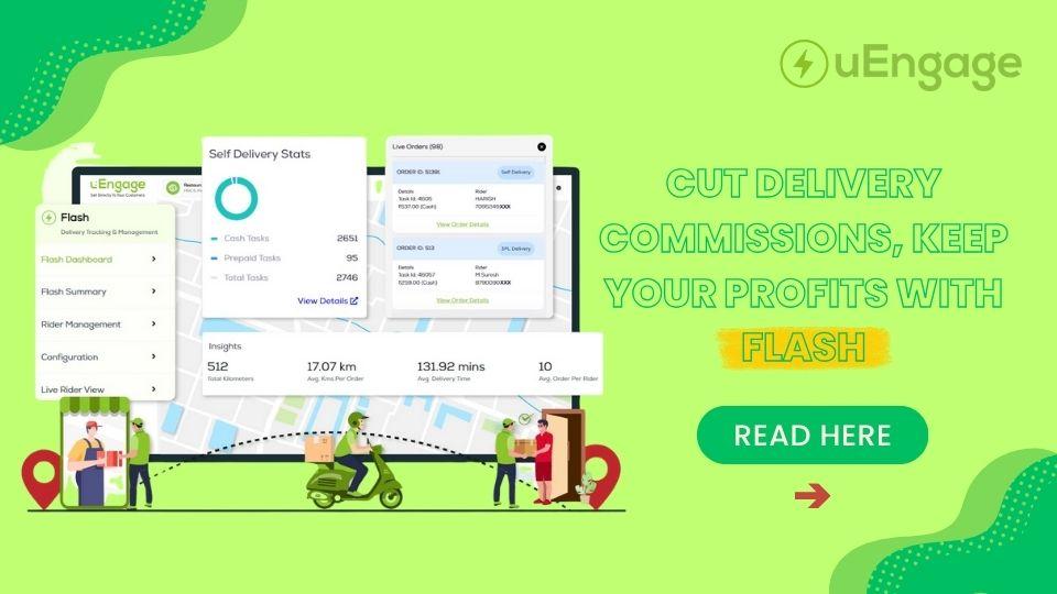 Cut Delivery Commissions, Keep Your Profits: The Flash Way