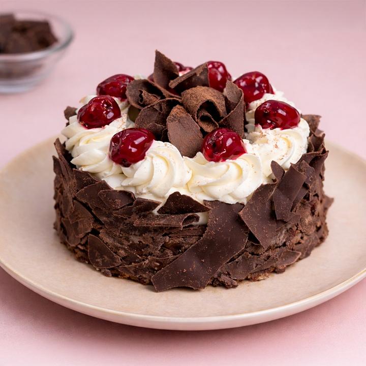 Black Forest cake on a bakery's own ordering website